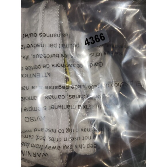 Bali Womens Underwear White Size Medium Lace Detail 100% Cotton - Picture 5 of 5